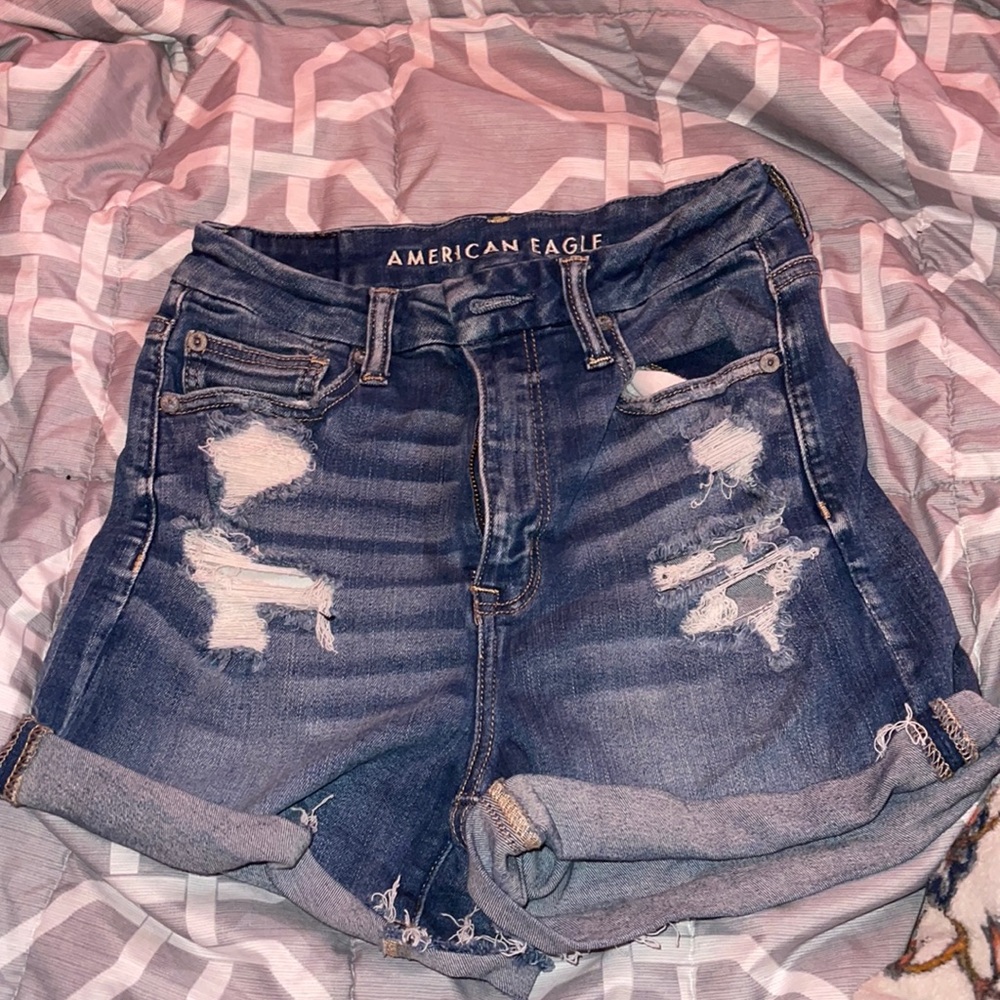 American eagle high waisted shorts